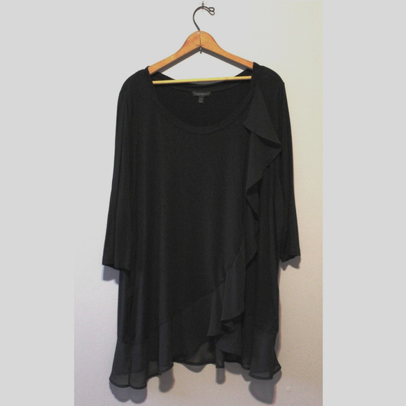 Lane Bryant Tops - 2 For 30.00 Black Draping Plus Size Top 22 / 24